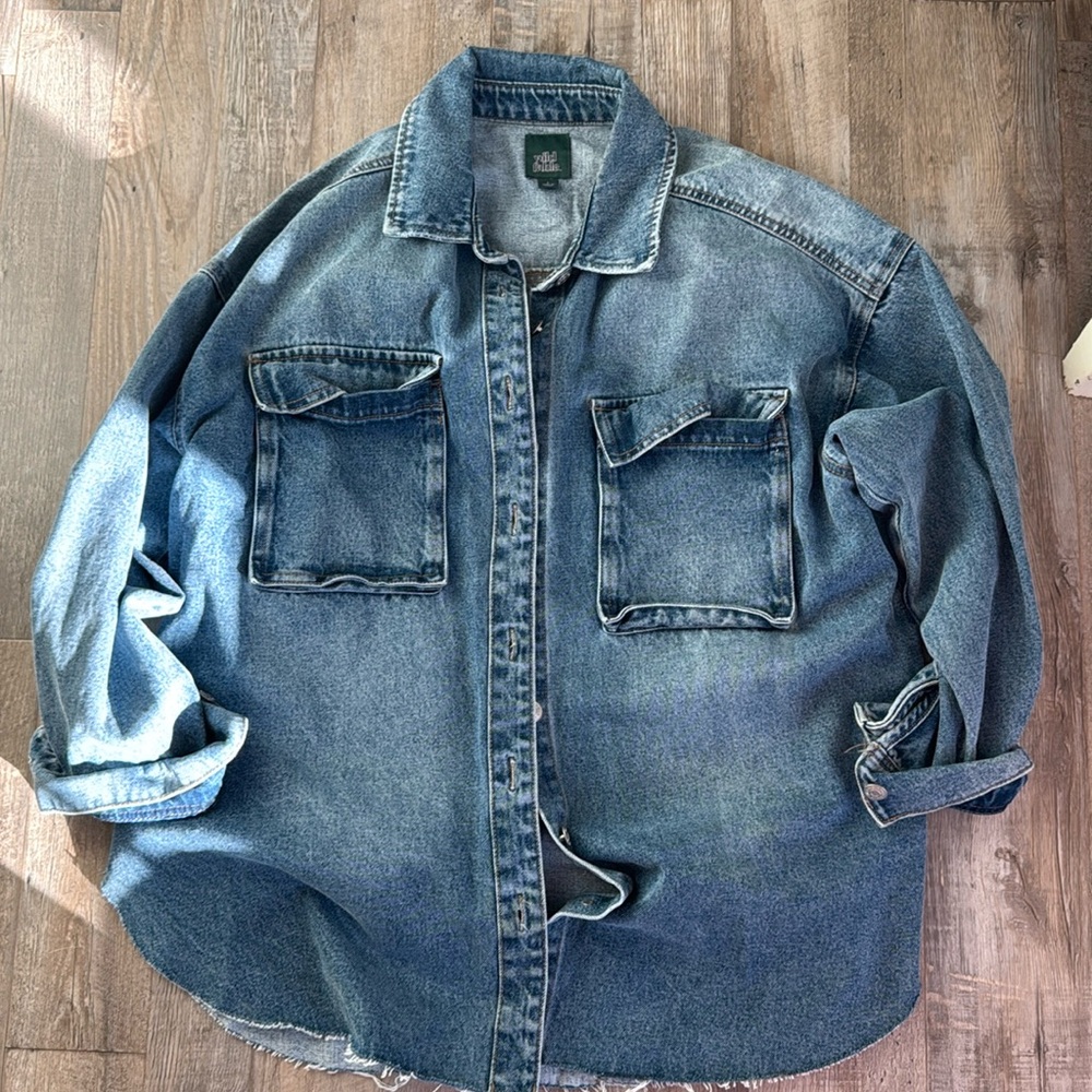 Wild Fable Blue Denim Jacket